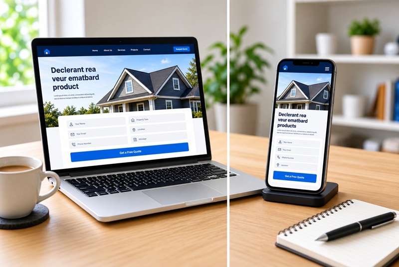 High Converting Roofing Landing Page
