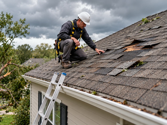 Choose a Roofing Contractor After a Storm