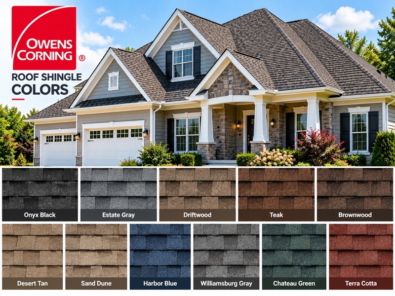 Owens Corning Roof Shingles Colors